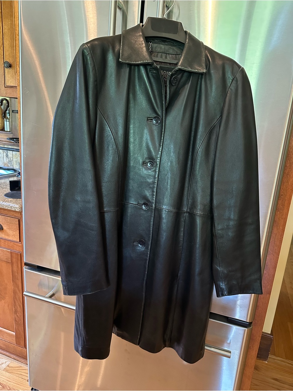 Vintage Wilsons Leather Black Pelle Studio Women’s Leather Jacket